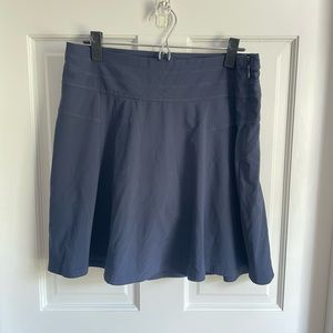 Athleta tennis/golf skirt with built in shorts, 8